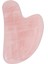 Pembe Kuvars Gua Sha Yüz Masaj Taşı 1