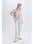 Coool Oversize Geniş Kalıp Çizgili Oxford Uzun Kollu Gömlek E1807AX24WN 2
