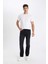 Slim Fit Dar Kesim Bisiklet Yaka Üst D3515AX24AU 2