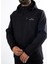 Siyah Renk Trail Softshell Rüzgar Su Geçirmez Kapüşonlu Ceket Mont 1
