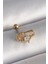 Yeni Xdn Çelik Gold Renk Zirkon Taşlı Toplu Iğne Tragus Piercing 1