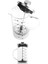 600 ml Şık Pratik Cam French Press Kahve Bitki Çayı Demleme Makinesi 2