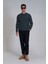 Bert Spor Erkek Chino Pantolon Slim Fit Koyu Gri 5