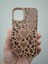 iPhone 13 iPhone 14 Kılıf Leopar Kalpli Ayıcıklı Hello Kitty Minnie Mouse Deri Görünümlü Süet Kılıf 2