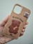 iPhone 13 iPhone 14 Kılıf Leopar Kalpli Ayıcıklı Hello Kitty Minnie Mouse Deri Görünümlü Süet Kılıf 1