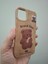 iPhone 13 iPhone 14 Kılıf Leopar Kalpli Ayıcıklı Hello Kitty Minnie Mouse Deri Görünümlü Süet Kılıf 3