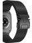 Apple Watch 7 45MM Watch 44MM Redclick KRD-121 Metal Ince Slim Hasır Kordon 1
