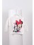 Mickey Mouse Desen Detaylı Hm Beyaz Sweatshirt 3