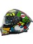 Sw 865 Boom Black Colorful Güneş Vizörlü Full Face Motosiklet Kaskı - L 1