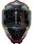 Sw 865 Boom Black Colorful Güneş Vizörlü Full Face Motosiklet Kaskı - L 4