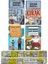 Dedemin Bakkalı + Çırak + Abartma Tozu + Babaannem Geri Döndü 4 Kitap Set Şermin Yaşar + Cetvel 1