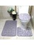 Tekno Trust 3 Lü Banyo Diatom Kabartma Desenli Banyo Paspası Abdest Paspası 3lü Set Pinterest Stil Kaymaz Taban 1