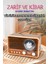 Kahverengi Nostaljik Radyo, Fm/am/sw Radyo, USB ve Tf Kart Destekli Taşınabilir Bluetooth Retro Hoparlör Tasarım Ödüllü 1