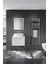 Florya Lazer Kesim Banyo 2'li Klozet Takımı, Kaymaz Taban, 50x60, Gri 1
