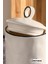Modern Mutfak Silikon Vakum Kapaklı Porselen Baharatlık Seti 4 Lü- 400 ml 3