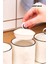 Modern Mutfak Silikon Vakum Kapaklı Porselen Baharatlık Seti 4 Lü- 400 ml 8