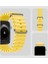 Apple Watch 10 Serisi 46mm Redclick Krd-75 Terletmez Dalgalı Tasarım Silikon Kordon 1