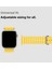Apple Watch 10 Serisi 46mm Redclick Krd-75 Terletmez Dalgalı Tasarım Silikon Kordon 3