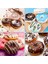 Silikon Kalıplar Donut Jöle Cupcake Çörek Kek Ekmek Pasta Kalıbı 4