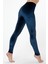 Kadife Yüksek Bel Toparlayıcı Lacivert Kadın Tayt ( Hafif, Rahat, Şık, Esnek, Lux, High Waist Velvet Legging) 3
