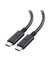 , Apple USB Type-C To Usb-C Şarj Kablosu - 2m. Siyah 3