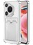 Huawei Pura 70 Ultra Kılıf Kartlıklı Şeffaf Silikon Darbe Dayanıklı Koruyucu Kamera Korumalı Kılıf 2