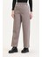 Beli Lastikli Kot Pantolon 9633-07 Açık Kahve 2