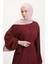 Balon Kollu Ferace 1026-03 Bordo 3