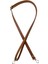 Sürgü Tokalı Ayarlanabilir Çanta Askısı 135 Cm* 1.5 cm Taba Renk Gümüş Kancalı 1