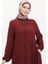 Büzgülü Ferace 1027-03 Bordo 3
