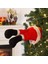 Hareket Eden Noel Baba Ayakları Pilli Ağaca Monte Treeside Kickers Santa 40 cm Yılbaşı Ağacı Süsleme 1