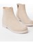165-204 Bej Süet Fermuarlı Günlük Kadın Bot 1