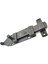 Antika Tarz Dekoratif Pirinç Yassı Kapı Sürgüsü - 35 x 145 mm Oksit 1