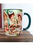 Çay Keyfi M.d.8 Vintage Baskı Büyük Boy Porselen Kupa 3