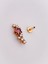 Cerrahi Çelik Piercing Zirkon Taşlı Büyük Yıldızlı Samanyolu Figürlü Kıkırdak Helix Tragus PIERCING(1ADET) 4