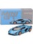 Mini Gt 1:64 Lamborghini Sian Fkp 37 Blu Aegir 1