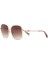 Hm 1703 C3 Oval Rose Gold Kadın Güneş Gözlüğü 1