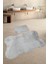 Gri 2'li Banyo Paspası Seti 80x140 50x70 cm Kaymaz Tabanlı Klozet Takımı 1