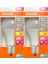 8.8W (60W) 2700K (Sarı Işık) E27 Duylu Sensörlü LED Ampul (2 Adet) 1