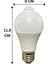 8.8W (60W) 2700K (Sarı Işık) E27 Duylu Sensörlü LED Ampul (2 Adet) 3