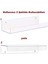 Tekno Trust Görünmez Banyo Rafı 2'li Set - 30CM + 20CM 5