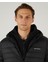 M Outerwear Polar Lining Padded Jacket Erkek Siyah Mont S242095-001 2