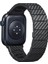 Karbon Fiber Modern Black-Grey Twill Watch Kordon Siyah - Gri 2