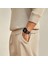 Karbon Fiber Modern Black-Grey Twill Watch Kordon Siyah - Gri 5