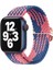 Watch Series 10 42MM ile Uyumlu Esnek Örgülü Kumaş Kordon Kayış - KY45-1 1