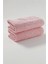 Nivemeshome 249 Hazal Pembe Jakarlı Havlu Nurpak 4