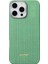 iPhone 16 Pro Max Kılıf Magsafe Özellikli Aramid Fiber Ultra-Slim Classic Serisi Forest Green 1