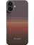iPhone 16 Plus Kılıf Magsafeli Aramid Fiber Tactile Woven Sunset-Moonrise Serisi Sunset 1