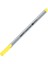 | Fineliner Kalem, 0.4 mm Fiber Uçlu - Kokusuz Su Bazlı Mürekkepli Çizim Kalemi, Sarı 1