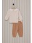 Us Polo Kız Bebek 2 Li Takım USB2118 Açık Bej 4